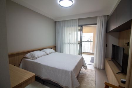 Sala / Quarto - Studio de kitnet/studio para alugar com 1 quarto, 30m² em Jardim das Acacias, São Paulo