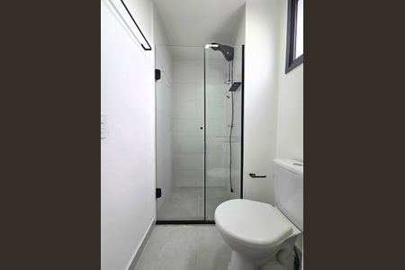 Studio para alugar com 25m², 1 quarto e sem vaga Studio para alugar com 25m², 1 quarto e sem vagaBanheiro