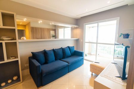 Sala de apartamento à venda com 3 quartos, 74m² em Vila Guarani (zona Sul), São Paulo