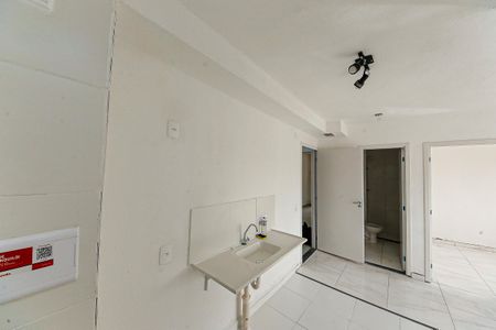 Sala/cozinha de apartamento para alugar com 2 quartos, 32m² em Quinta da Paineira, São Paulo