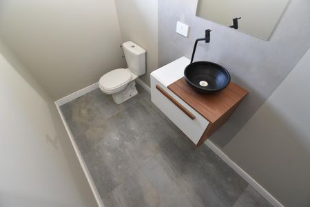 Casa de condomínio para alugar com 119m², 3 quartos e 2 vagasLavabo