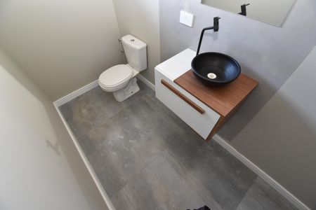 Casa de condomínio para alugar com 119m², 3 quartos e 2 vagasLavabo