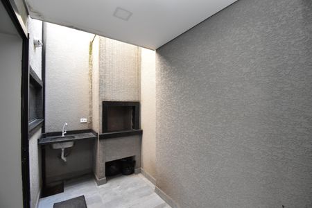 Casa de condomínio para alugar com 119m², 3 quartos e 2 vagasÁrea gourmet com churrasqueira