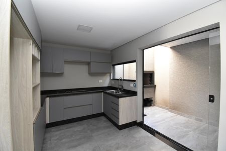 Casa de condomínio para alugar com 119m², 3 quartos e 2 vagasCozinha