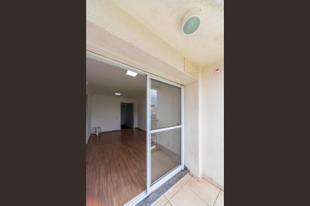 Varanda da Sala de apartamento à venda com 2 quartos, 56m² em Jardim Jamaica, Santo André