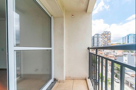 Varanda da Sala de apartamento à venda com 2 quartos, 56m² em Jardim Jamaica, Santo André