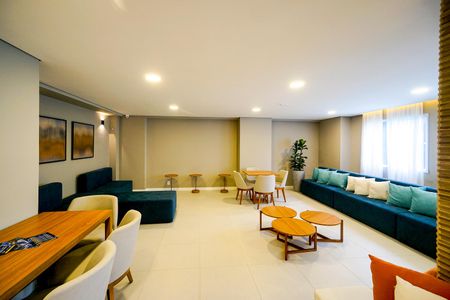 Apartamento para alugar com 35m², 2 quartos e 1 vaga Apartamento para alugar com 35m², 2 quartos e 1 vagaSalão de festas