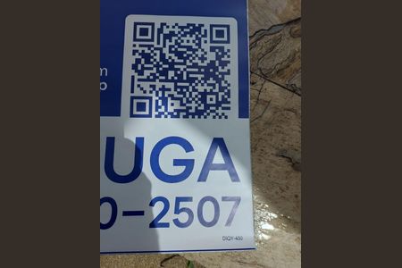 Apartamento para alugar com 135m², 2 quartos e 1 vagaPlaca instalada