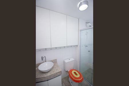 Banheiro da Suíte de apartamento para alugar com 2 quartos, 62m² em Cabral, Contagem