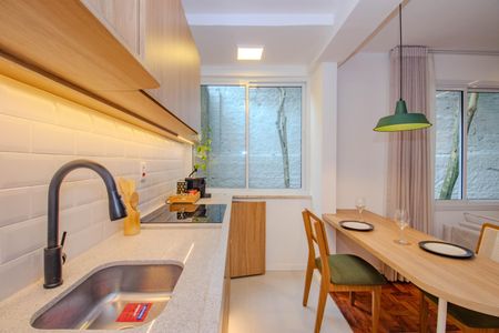 Apartamento para alugar com 44m², 1 quarto e sem vaga Apartamento para alugar com 44m², 1 quarto e sem vagaCozinha