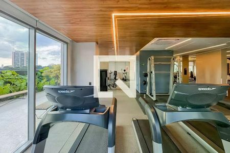 Studio para alugar com 38m², 1 quarto e sem vagaAcademia