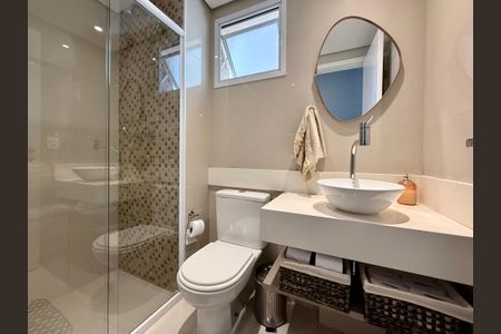 Apartamento à venda com 72m², 2 quartos e 1 vaga Apartamento à venda com 72m², 2 quartos e 1 vagaBanheiro Social