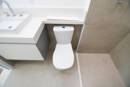 Apartamento à venda com 138m², 3 quartos e 2 vagasBanheiro da Suíte 1