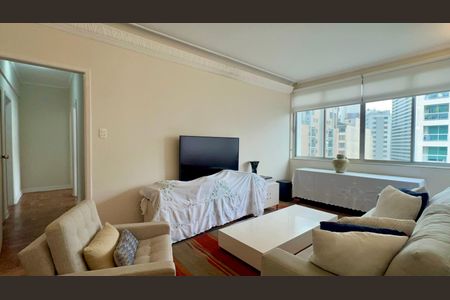Sala de apartamento para alugar com 3 quartos, 130m² em Paraíso, São Paulo