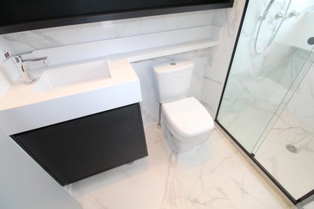 Apartamento para alugar com 60m², 2 quartos e 1 vagaBanheiro da Suíte