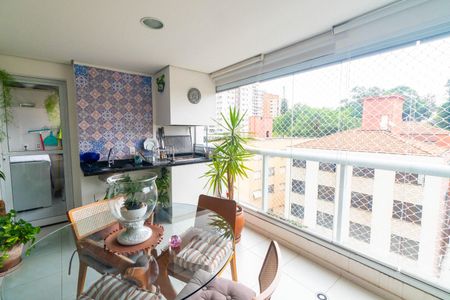 Sacada da Sala de apartamento à venda com 2 quartos, 90m² em Jardim Prudência, São Paulo