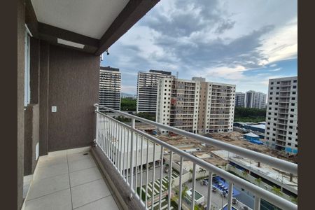 Varanda  de apartamento à venda com 2 quartos, 53m² em Barra Olímpica, Rio de Janeiro