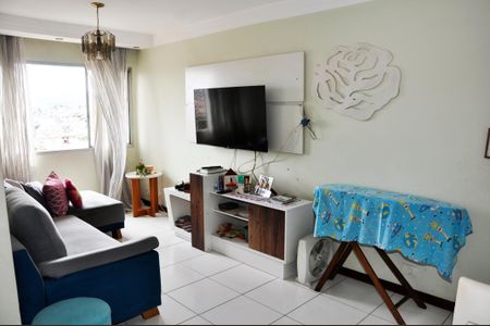 Detalhe - Sala e Sala de Jantar de apartamento para alugar com 2 quartos, 55m² em Sítio Morro Grande, São Paulo