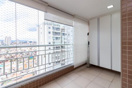 Varanda da Sala de apartamento à venda com 2 quartos, 62m² em Vila Dom Pedro II, São Paulo