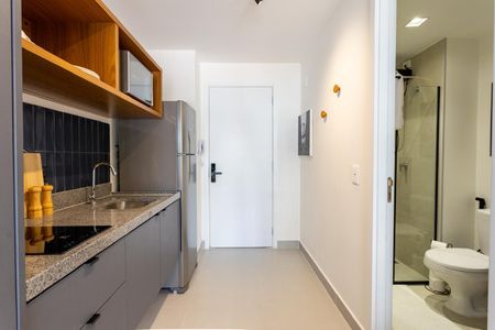 Studio para alugar com 25m², 1 quarto e sem vagaCozinha
