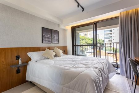 Studio para alugar com 25m², 1 quarto e sem vagaQuarto