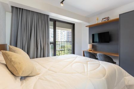 Studio para alugar com 25m², 1 quarto e sem vagaQuarto