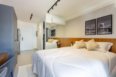 Studio para alugar com 25m², 1 quarto e sem vagaQuarto