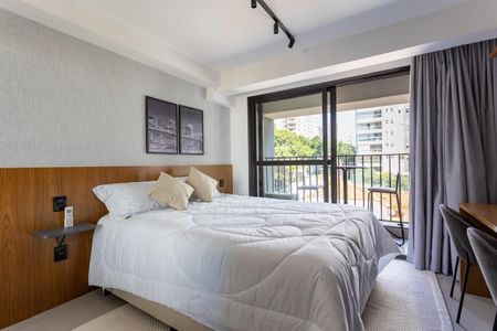 Studio para alugar com 25m², 1 quarto e sem vagaQuarto