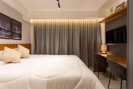 Studio para alugar com 25m², 1 quarto e sem vagaQuarto