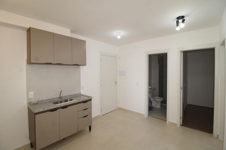 Sala / Cozinha de apartamento para alugar com 2 quartos, 35m² em Vila Hebe, São Paulo
