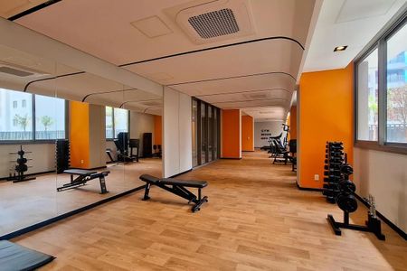 Apartamento para alugar com 29m², 1 quarto e sem vaga Apartamento para alugar com 29m², 1 quarto e sem vagaÁrea comum - Academia