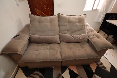 Sala de TV de apartamento à venda com 2 quartos, 50m² em Conjunto Residencial Planeta, Santo André