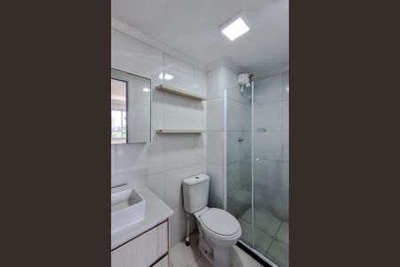 Banheiro da Suíte de apartamento para alugar com 1 quarto, 26m² em Mooca, São Paulo