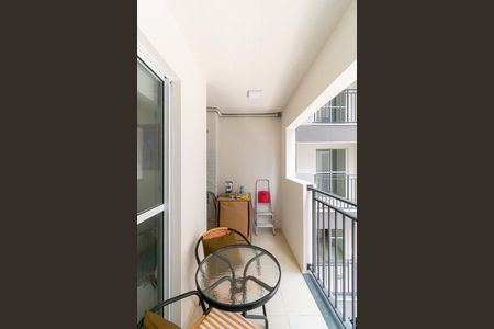 Varanda da Sala de apartamento para alugar com 2 quartos, 43m² em Vila Prudente, São Paulo