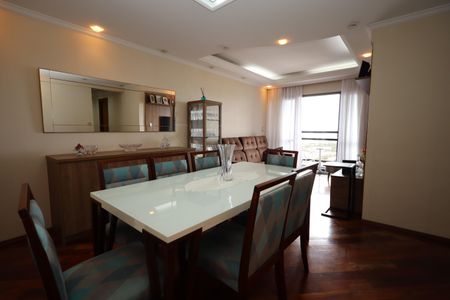 Sala de Jantar de apartamento à venda com 3 quartos, 92m² em Vila Curuçá, Santo André