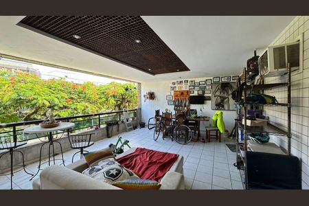 Varanda  de apartamento à venda com 3 quartos, 100m² em Recreio dos Bandeirantes, Rio de Janeiro