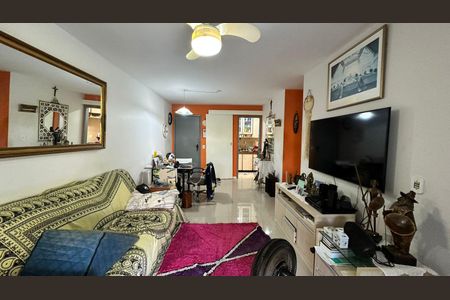Sala  de apartamento à venda com 3 quartos, 100m² em Recreio dos Bandeirantes, Rio de Janeiro