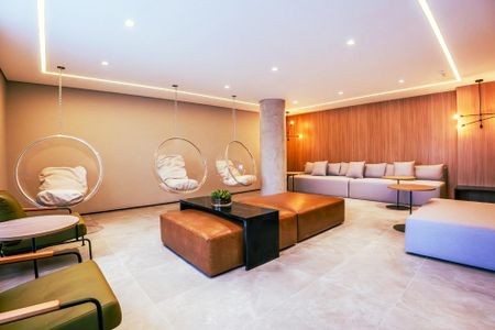 Apartamento para alugar com 35m², 1 quarto e sem vagasalao de festa