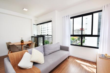 Apartamento para alugar com 35m², 1 quarto e sem vagaSala de estar