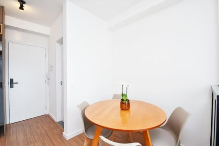 Apartamento para alugar com 35m², 1 quarto e sem vagaSala de jantar
