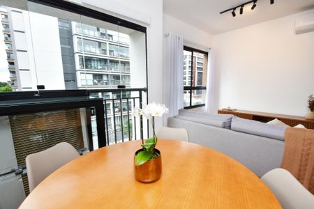 Apartamento para alugar com 35m², 1 quarto e sem vagaSala de jantar