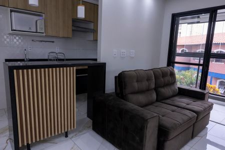 Sala de apartamento para alugar com 1 quarto, 57m² em Jardim Pagliato, Sorocaba