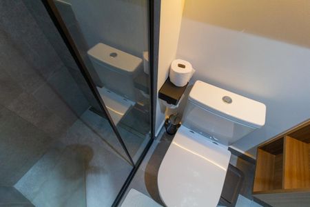 Studio para alugar com 21m², 1 quarto e sem vaga Studio para alugar com 21m², 1 quarto e sem vagaBanheiro