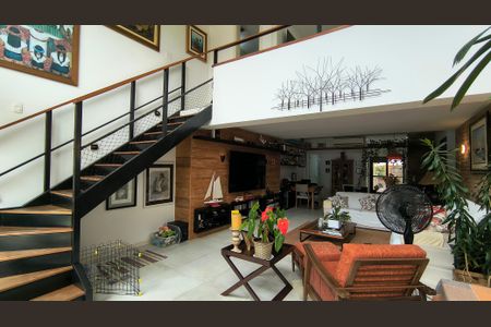 Sala de casa de condomínio à venda com 9 quartos, 500m² em Recreio dos Bandeirantes, Rio de Janeiro