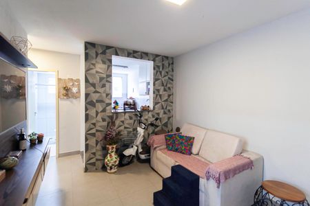 Sala de apartamento à venda com 2 quartos, 65m² em Castelo, Belo Horizonte