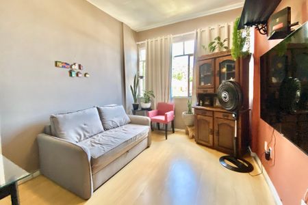 Sala  de apartamento à venda com 2 quartos, 32m² em Copacabana, Rio de Janeiro