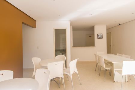 Apartamento à venda com 58m², 2 quartos e 1 vagaÁrea comum - Salão de festas