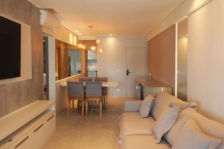 Sala de apartamento para alugar com 3 quartos, 223m² em Boqueirão, Santos