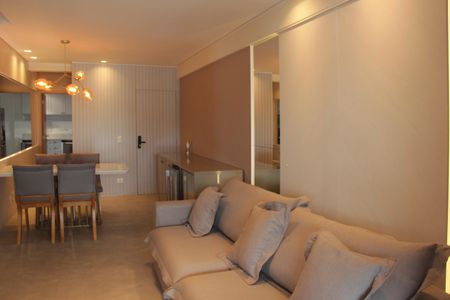 Sala de apartamento para alugar com 3 quartos, 223m² em Boqueirão, Santos