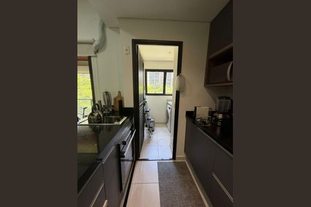 Cozinha de apartamento à venda com 1 quarto, 49m² em Jardim Paulistano, São Paulo
